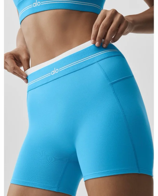 Alo high waisted gym shorts 