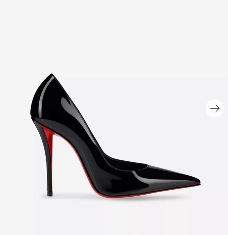 Miss Z 100 Patent Heeled Courts 