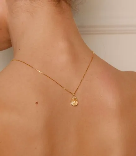 November Citrine Necklace