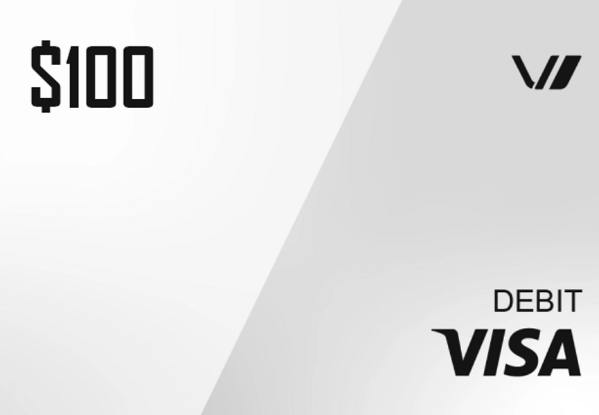 Virtual Visa $100 Gift Card