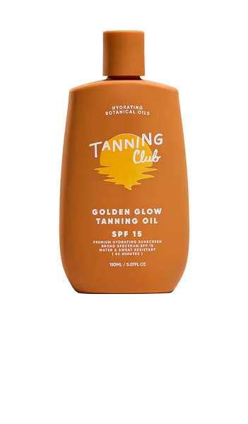 TANNING Club Golden Glow SPF 15 in Beauty: NA.