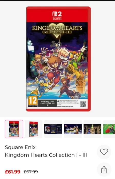 Kingdom hearts 1-3 