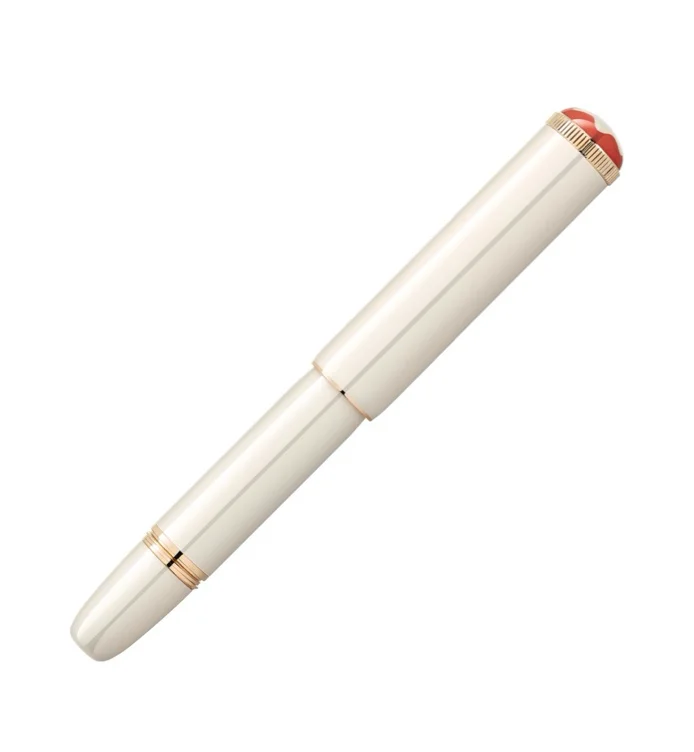Montblanc “Baby” rouge et noir (ivory)