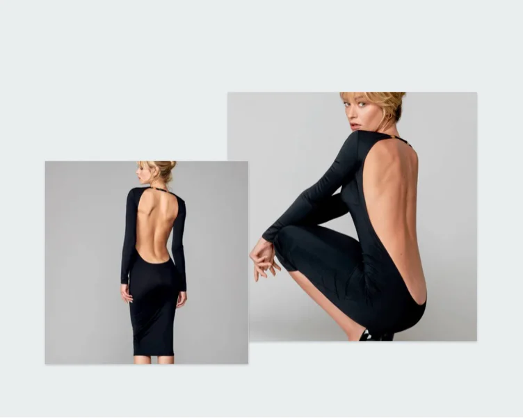 Le Vestiaire Open-Back Dress by Maison Close 