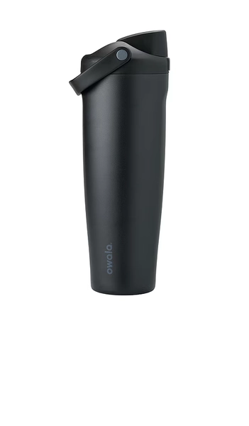 Owala 40-oz Stainless Steel Freesip Sway in Black.