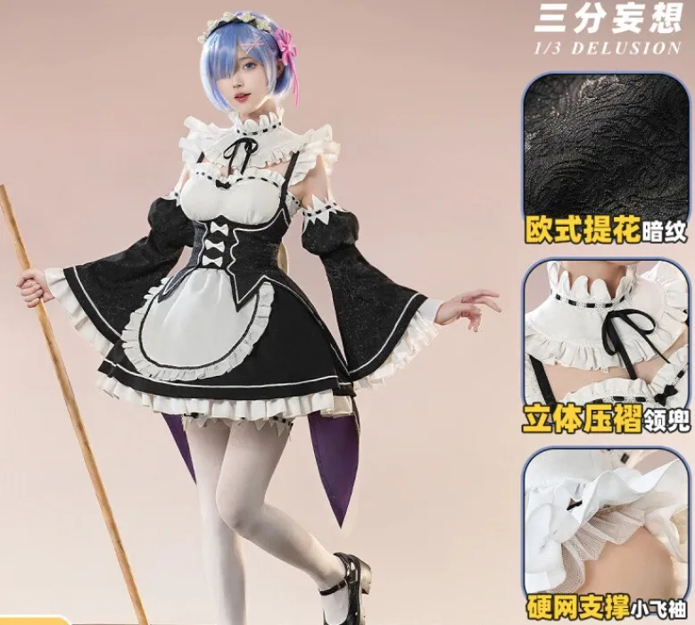 Rem Maid Cosplay
