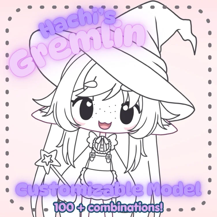 Hachi's Gremlin Customizable Model