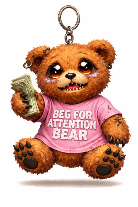 Attention bear 