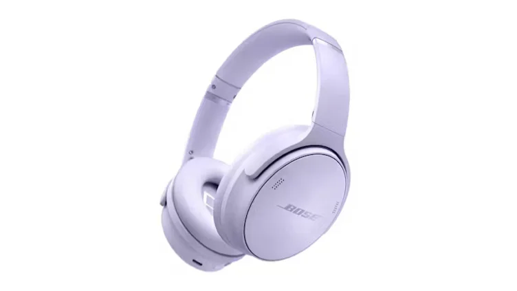 Bose QuietComfort Active Noise Cancelling Wireless Over-Ear Headphones - Chilled Lilac (884367-1200)