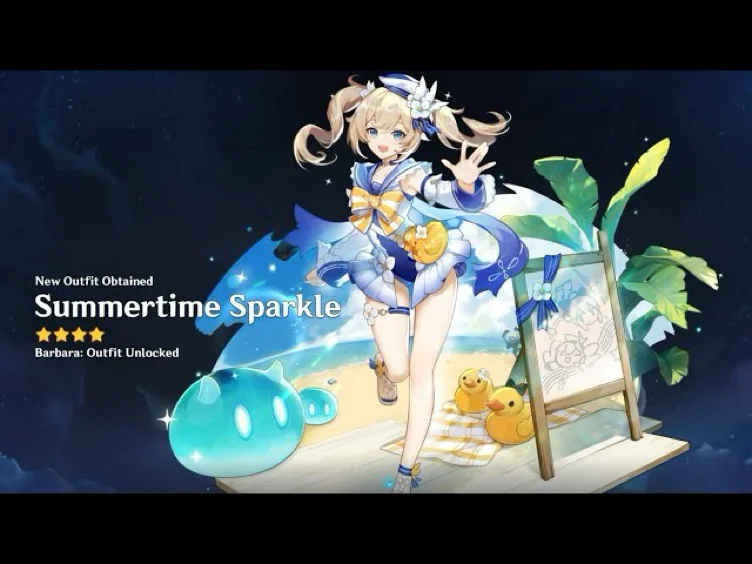 Barbara genshin skin