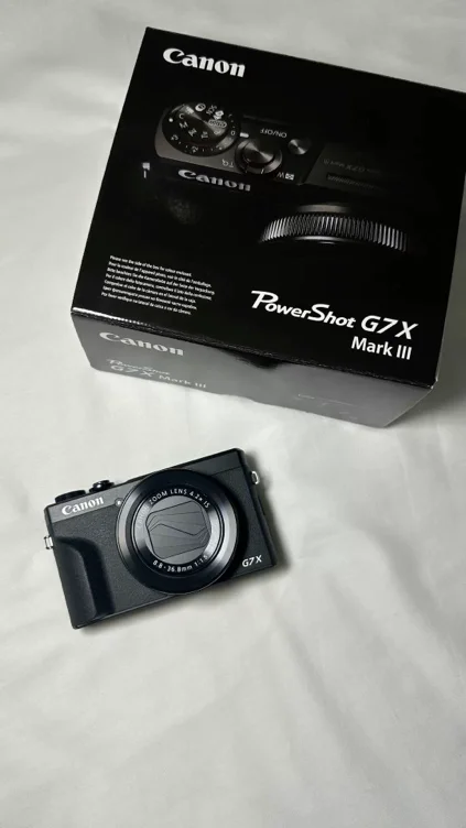 Canon PowerShot G7 X Mark III Digital Camera (Black #3637C001) with Advanced Accessory Bundle (Renewed)
