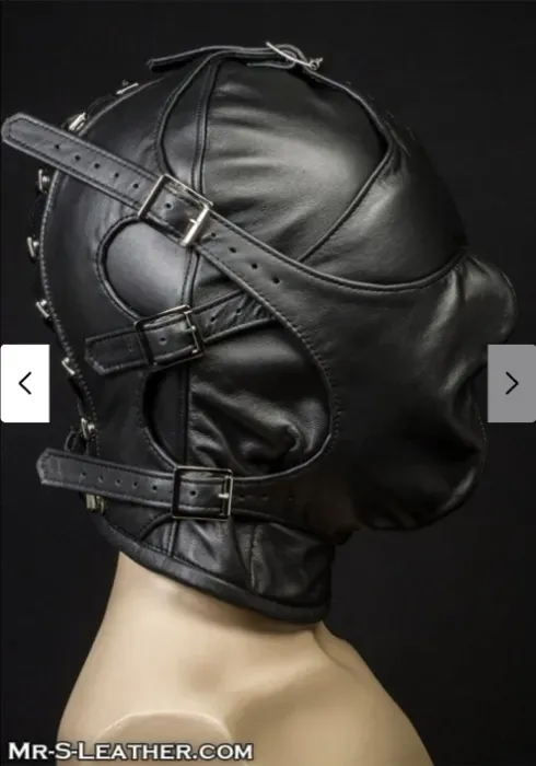 Leather hood