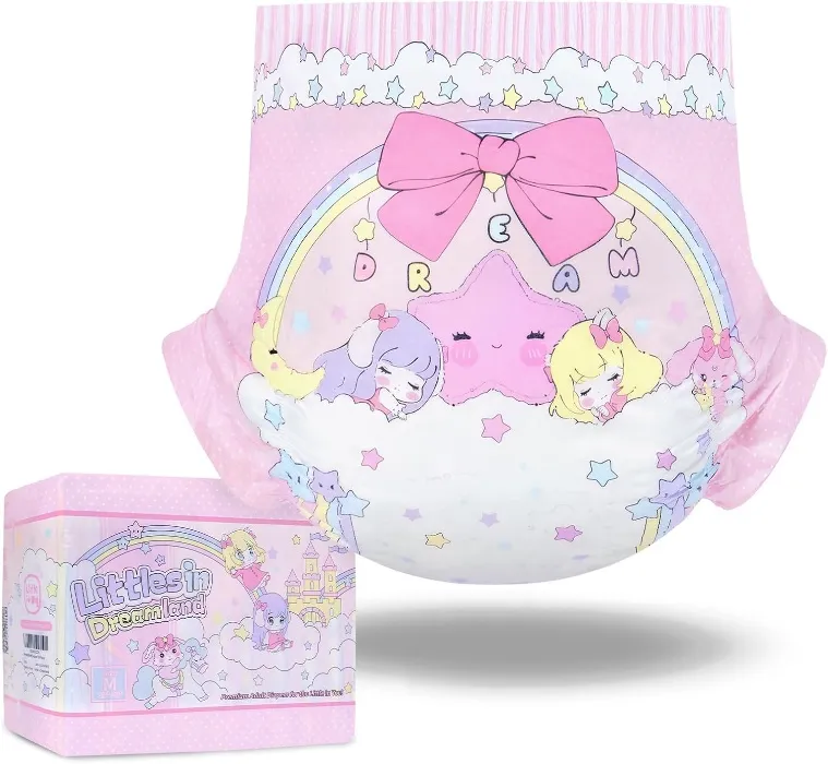 LittleForBig - Little Fairies in Dreamland Diapers (Size L)