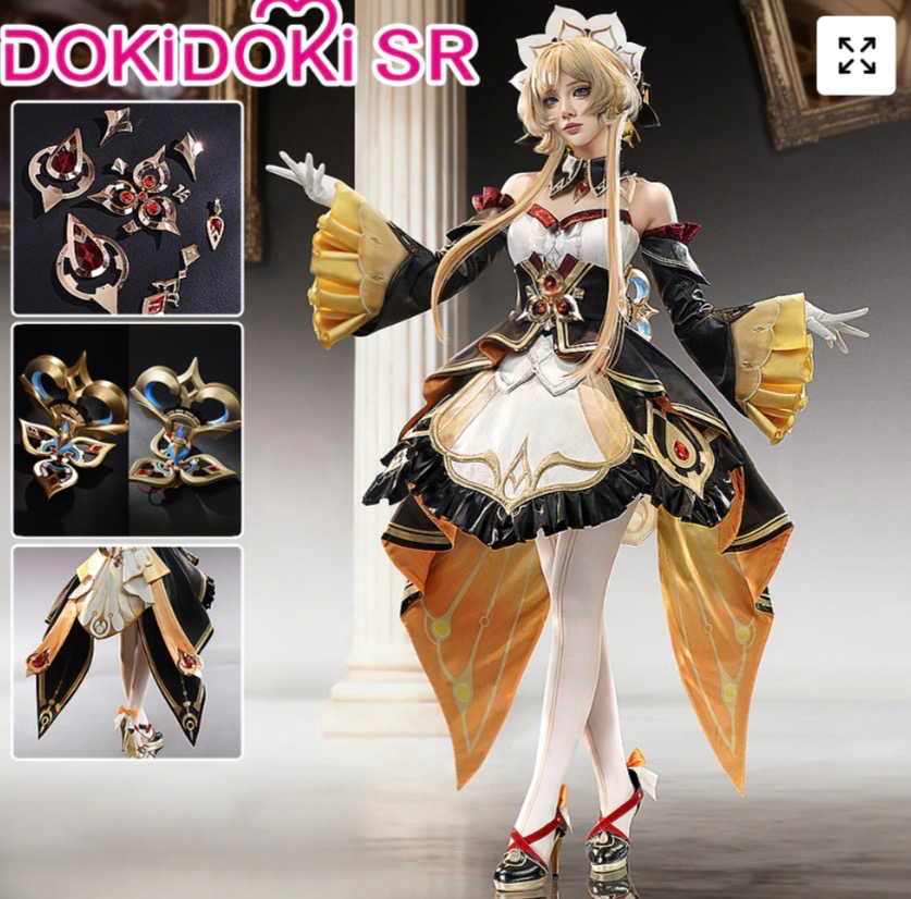 Genshin Impact Cosplay Sandrone Costume Marionette Song of the Welkin Moon Nod Krai | 【PU Version】【First Batch】Costume Only-L-Order Processing Time Refer to Description Page