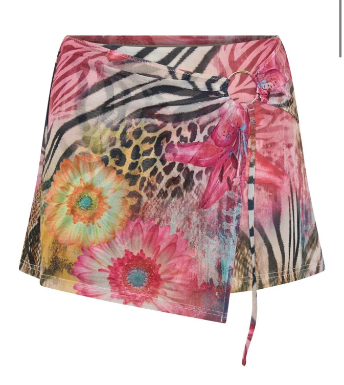 Tropic Temptations Mini Skirt Wild Botanica 