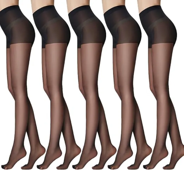 Black sheer tights 