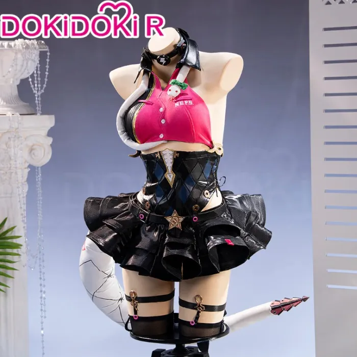 Dokidoki ZZZ Cissia cosplay + wig + tail