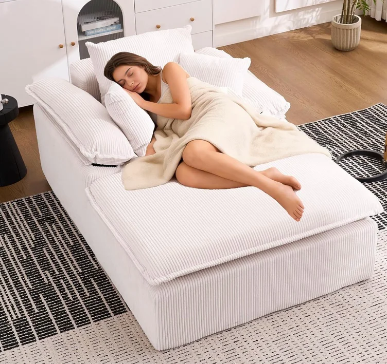 Méridienne moelleuse 