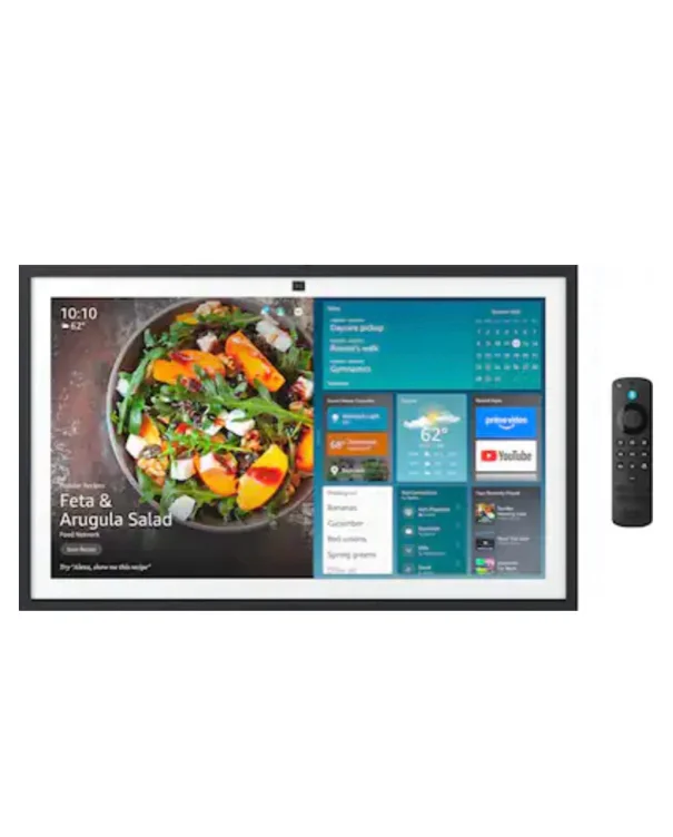Amazon - Echo Show 21 Full HD 21" smart display for home organization, with built-in Fire TV and Alexa - Black