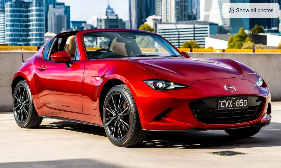 Red Mazda MX-5 G20 RF GT Black Roof