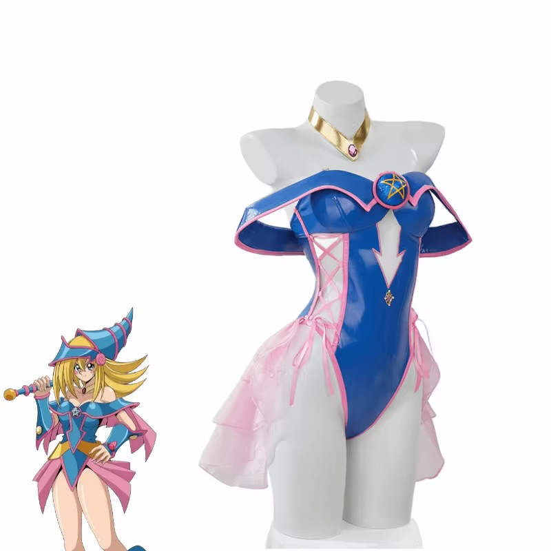 Dark Magician Girl YuGiOh Cosplay Costume