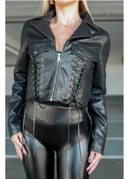 Leather Jacket - Laced - Pairadize