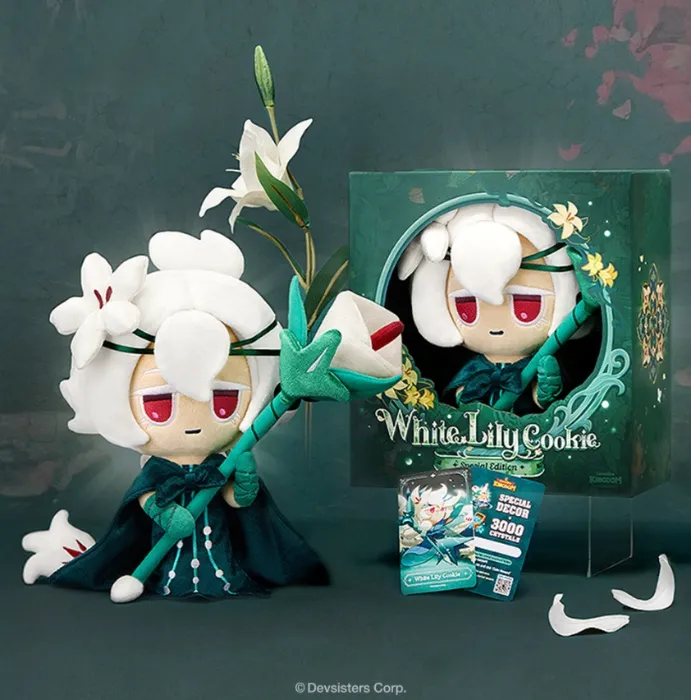 [Pre-order] CookieRun White Lily Cookie Plushie