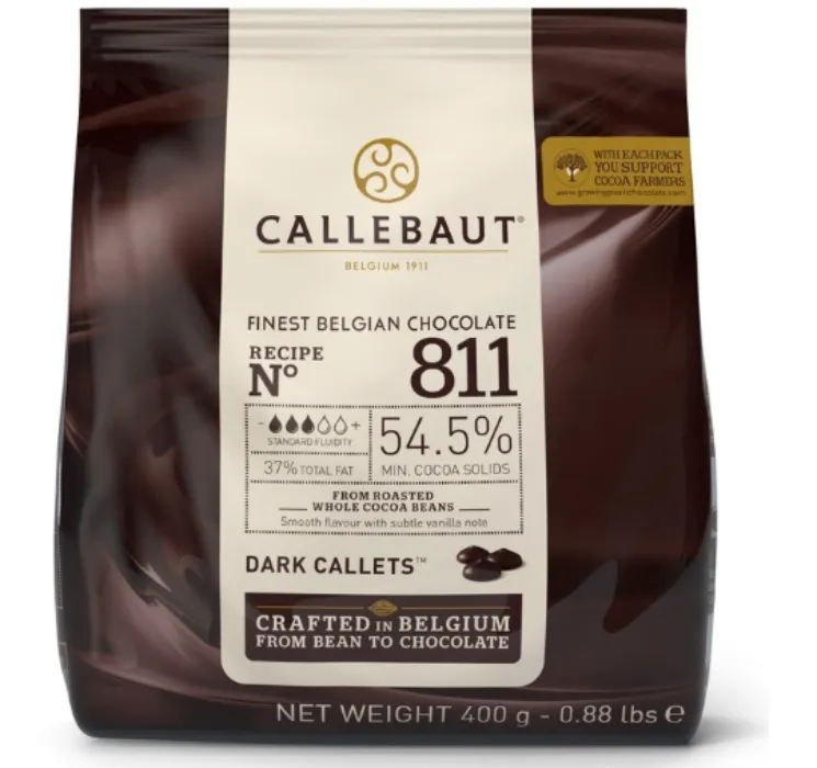 Czekolada Callebaut Deserowa, Mleczna, Biała
