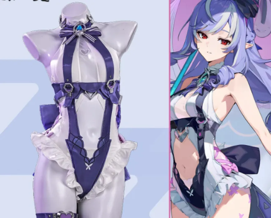 Zenless Zone Zero Vivian Iris of the Shore Cosplay