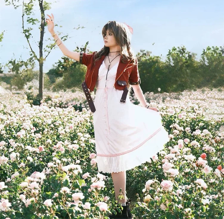 Aerith cosplay 