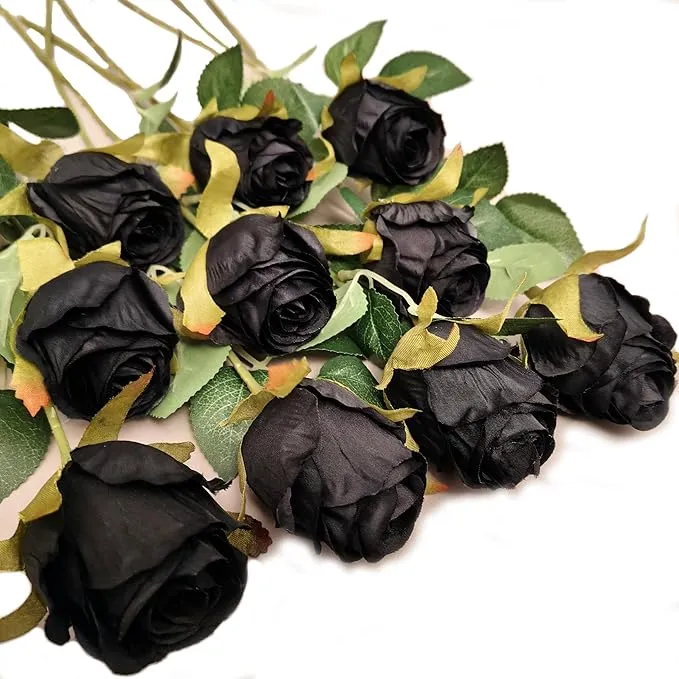 Artificial Roses (Black)
