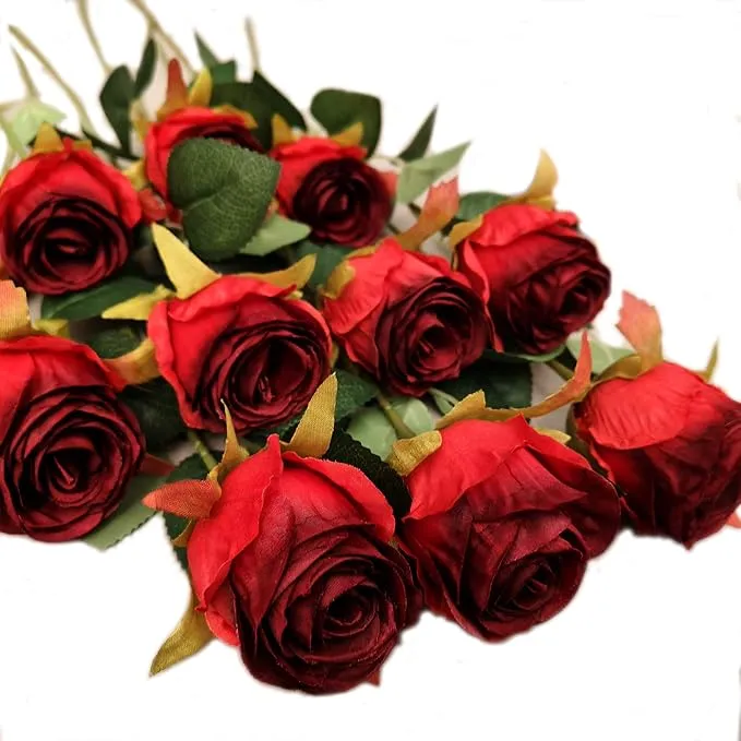 Artificial Roses (Red)