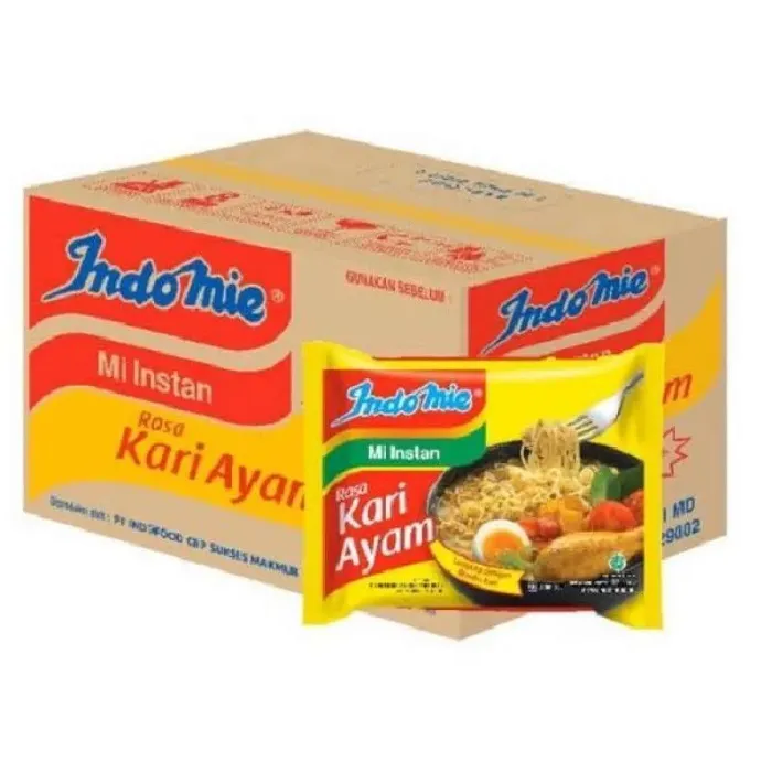 Indomie Instant Noodles - Chicken Curry, 40 pcs / 1 Box