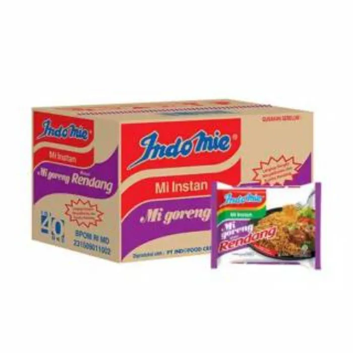 Indomie Instant Noodles - Rendang, 40 pcs / 1 Box
