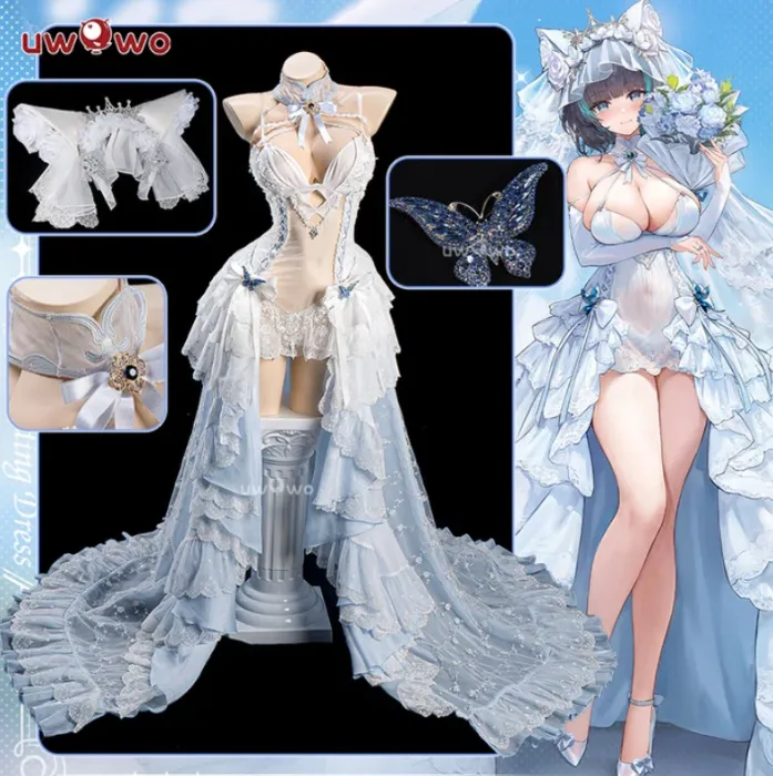 Bride Cheshire Azur Lane cosplay