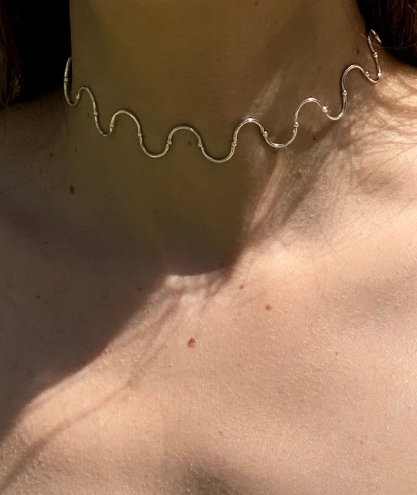 Spires Choker Silver Clear | Default Title