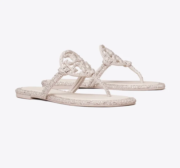 Tory Burch Crystal Miller knotter sandal