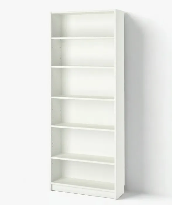 BILLY Bookcase - white 31 1/2x11x79 1/2 "