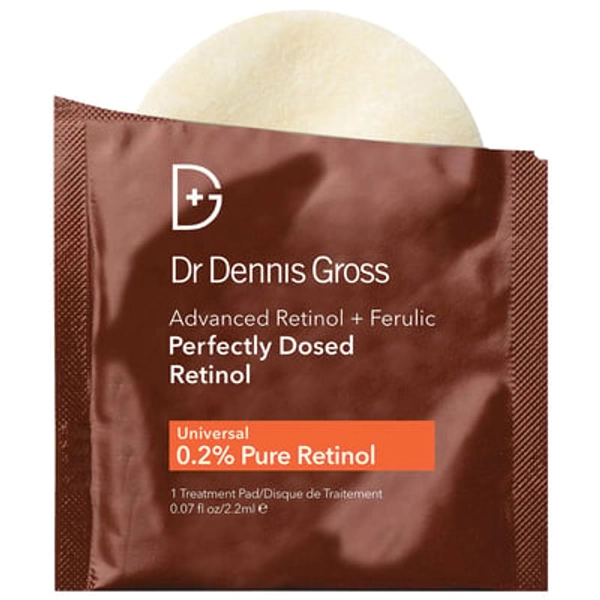 Dr. Dennis Gross Skincare Advanced Retinol + Ferulic Perfectly Dosed Retinol Universal 0.2% 8 Treatments / Pack