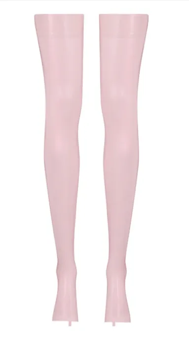 Latex Stockings - Pink
