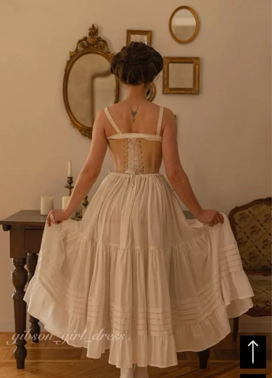 Petticoat "Spring melody" Edwardian