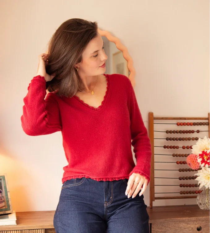 Yarn | handknit cashmere sweater