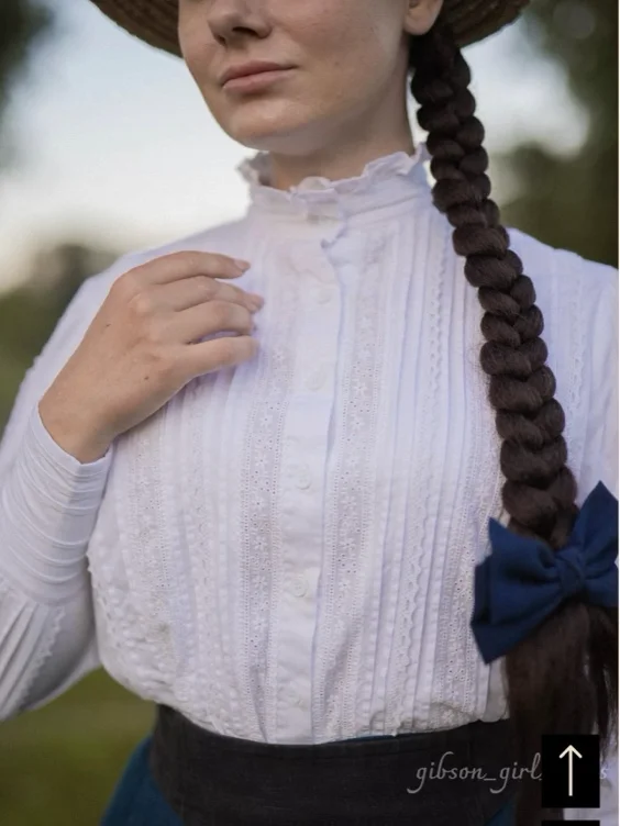 Blouse "Clara" edwardian | Gibson Girl |