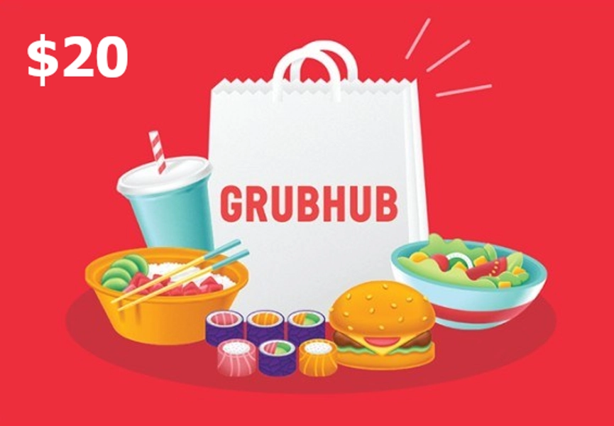 Grubhub USD 20 Gift Card US