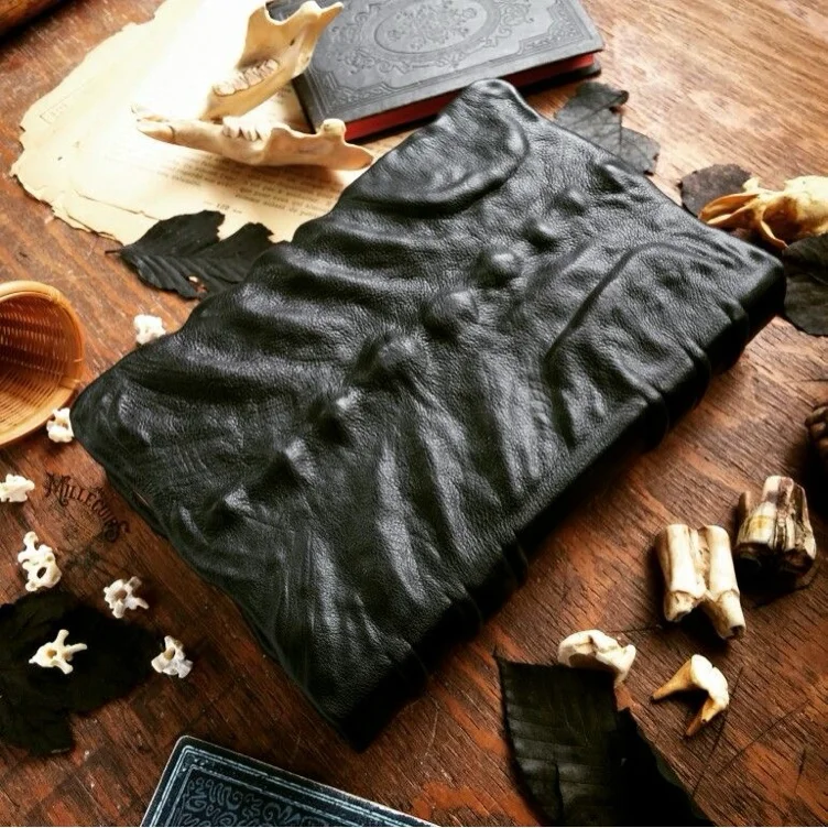 A little leather notebook