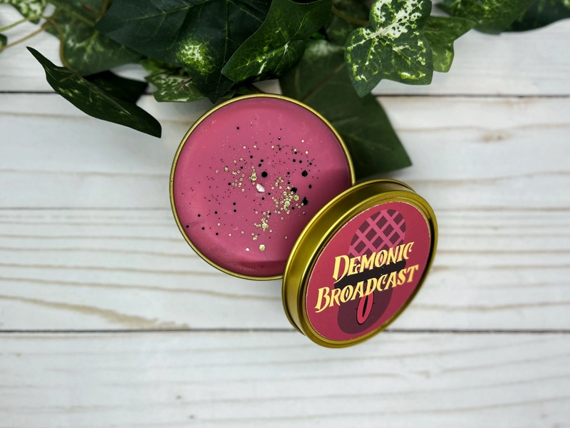 Demonic Broadcast | Hazbin Hotel Inspired Candle