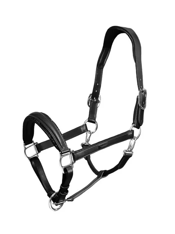 Glimmer Leather Halter