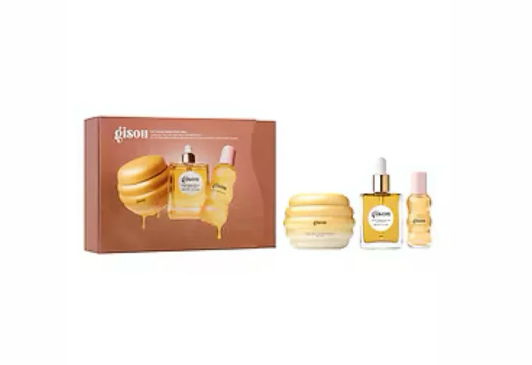 On-The-Go Honey Hair Trio - Conjunto de cuidados p/ o cabelo com infusão de mel