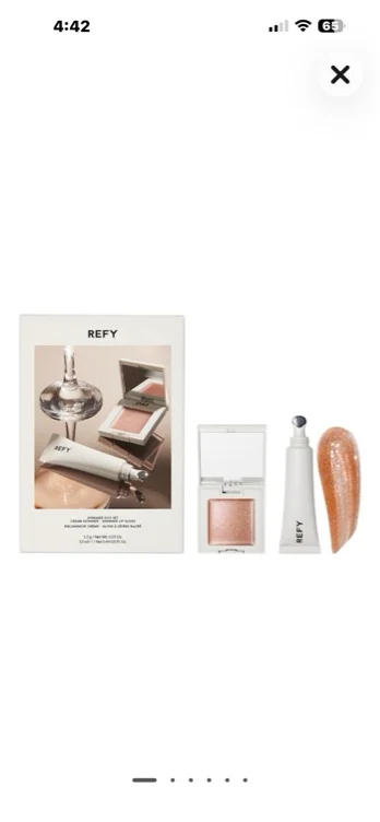 Shimmer Duo Set Solstice - Coffret iluminador e gloss labial | REFY ≡ SEPHORA