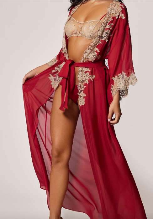 Orchid Long Robe